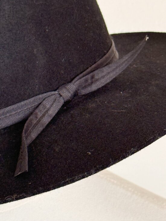 Black Wool Lack of Color Hat main image 4